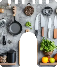 بوابة المنزل والمطبخ